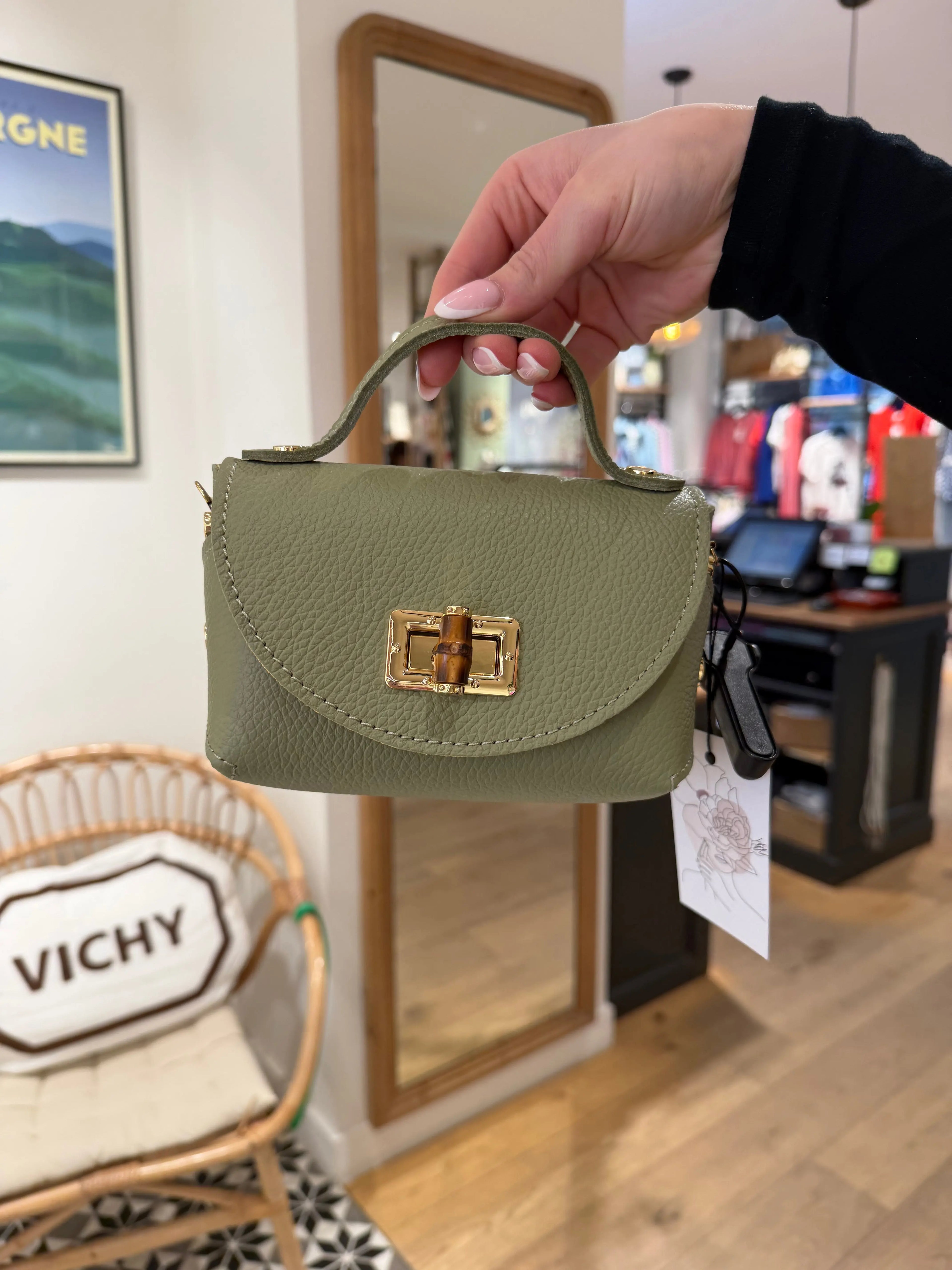 Sac cuir Aïana