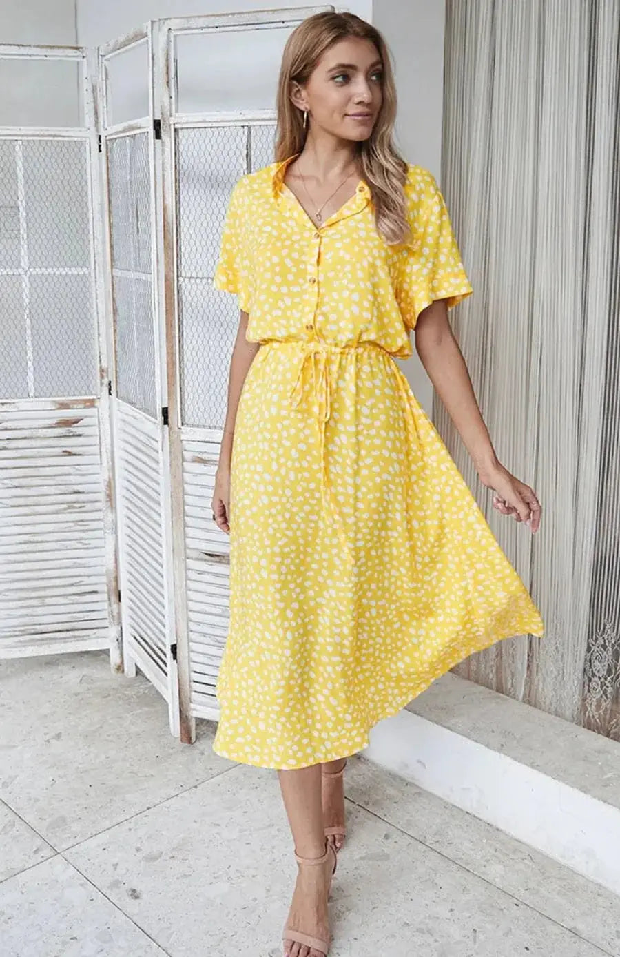 Robe printanière Aïana